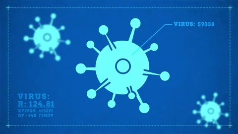 VIRUS Stock Footage 79570376