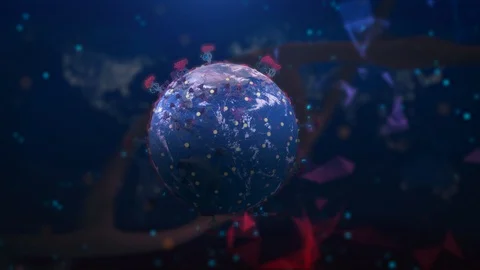 Virus Stock Footage 128234780