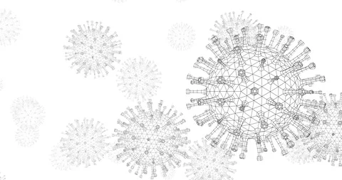 Virus Video stock 128920506