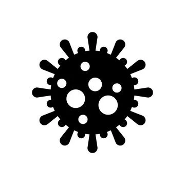 Virus icon vector Stock Illustration