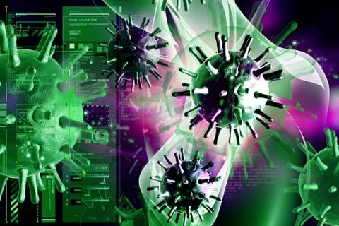 Virus Stock Illustration
