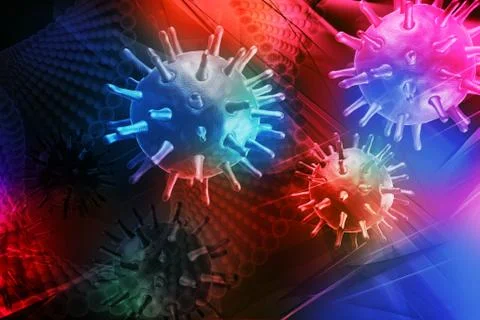 Virus. Stock Illustration