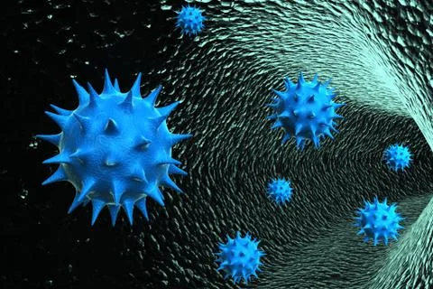 Virus Illustrazione stock