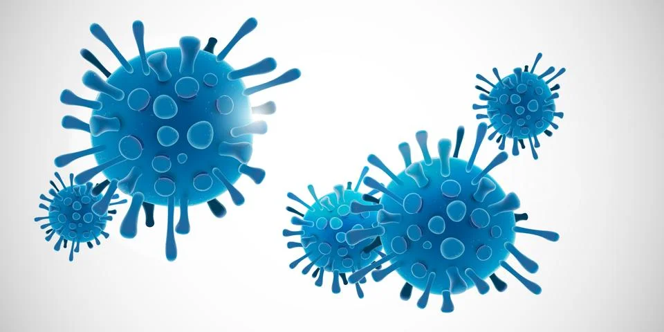 Virus illustration Stock Illustration