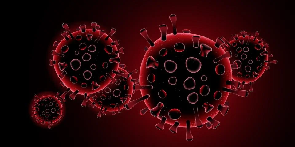 Virus illustration Stock Illustration