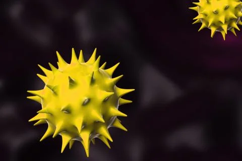 Virus illustration. Stock Illustration
