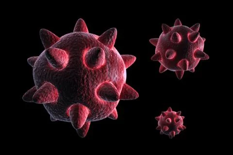 Virus illustration. Stock Illustration