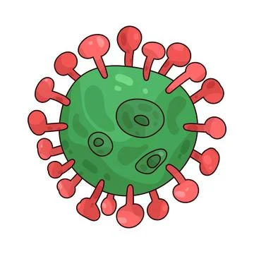 Virus  illustration イラスト素材