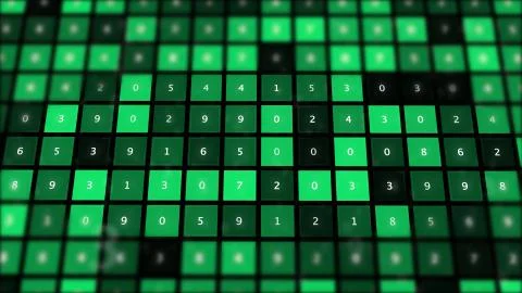 Virus infected malware computer data on screen. イラスト素材