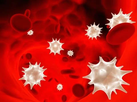Virus infection Stock Illustration