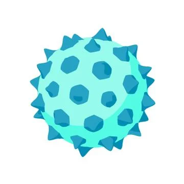 Virus. Isometric illustration. Illustrazione stock