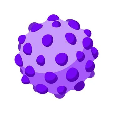 Virus. Isometric illustration. Illustrazione stock
