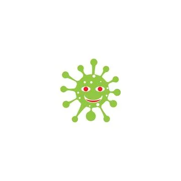 Virus Logo Template vector Stock Illustration