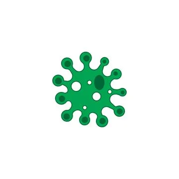Virus Logo Template vector symbol Stock Illustration