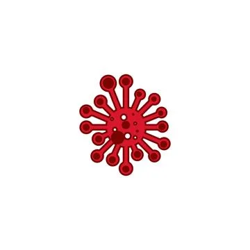 Virus Logo Template vector symbol Stock Illustration