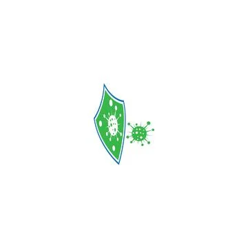 Virus Logo Template vector symbol Stock Illustration