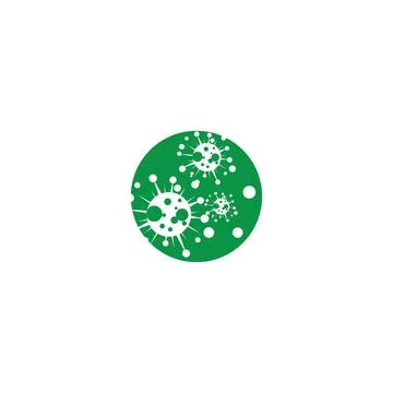 Virus Logo Template vector symbol Stock Illustration