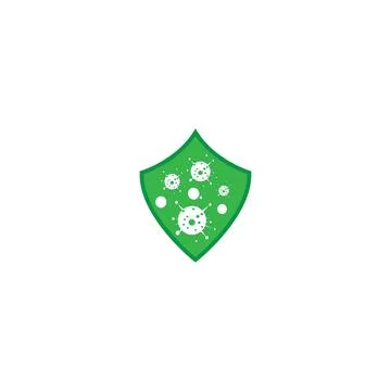 Virus Logo Template vector symbol Stock Illustration