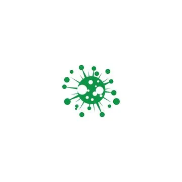 Virus Logo Template vector symbol Stock Illustration