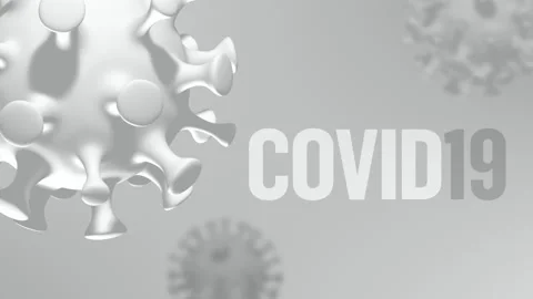 Virus Loop Background - Coronavirus - COVID-19 Stock Footage 130200396