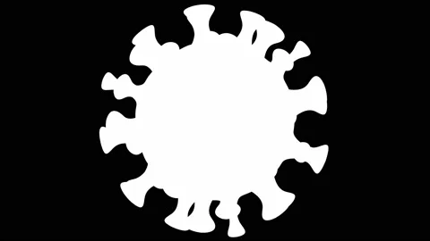 Virus Loop Background - Coronavirus - COVID-19 Vídeo Stock 130200814