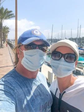 VIRUS MASKS Stock Photos