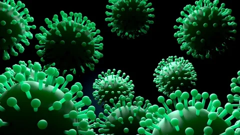 Virus, microscopic parasites 動画素材 121602905