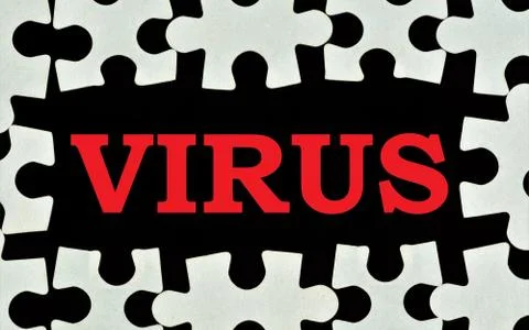 The virus is a non- cellular infectious agent that reproduces only inside Stock-Fotos