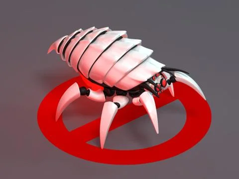 Virus or bug Stock Illustration