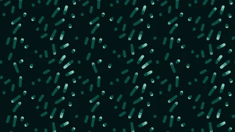 Virus Pattern Motion Graphic Memphis Background, green medic pattern Stock Footage 219609784