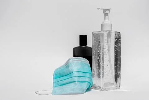 Virus prevention kit Stock Photos