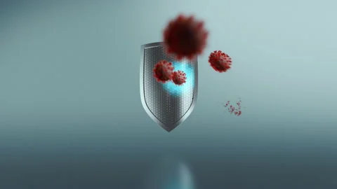 Virus protection concept Stock Footage 146436314