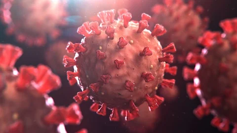 Virus Realistic Looping A02 Video stock 128036649