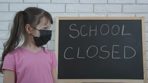 Virus in the school. Stock Footage 129907960