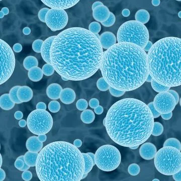 Virus seamless generated hires texture Stock Illustration