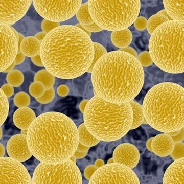 Virus seamless generated hires texture Stock Illustration