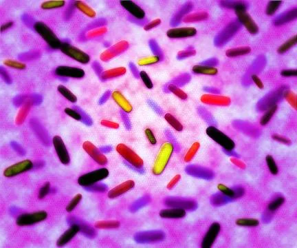 Virus texture background Stock Illustration