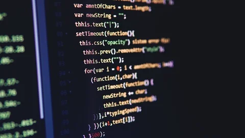 Virus uploading process in server by hacker Stock Footage 129947873