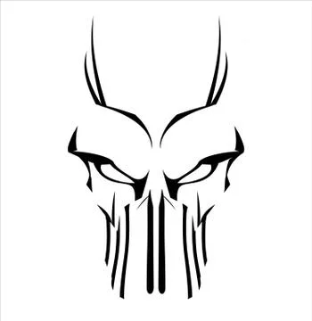 Virus. Virus computer. Demon. Phantom. Alien. Predator. Stock Illustration