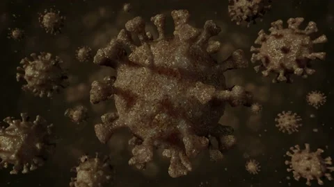 Virus / Viruses Floating About Video stock 160022193