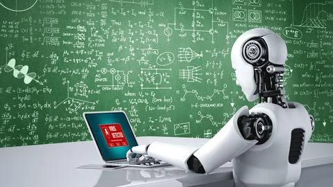 Virus warning alert on computer screen detected modish cyber threat Illustrazione stock