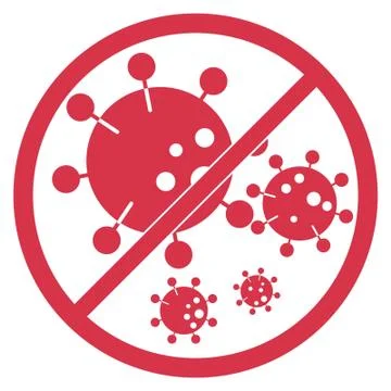 Virus Warning Sign Stockillustratie