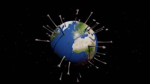 Virus of the world Stock Footage 127270609