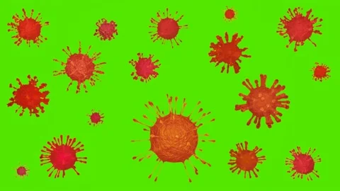 Virus0011200-2400 Video stock 147930437