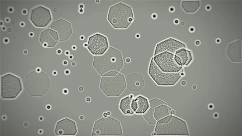 Viruses enter cells without infecting them. Stock Footage 136361706