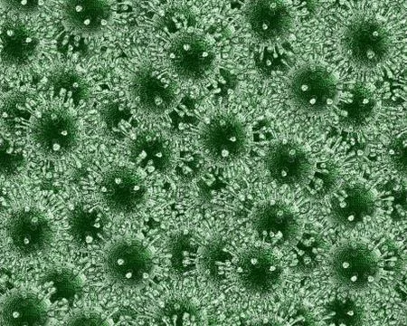 Viruses tileable background Stock Photos