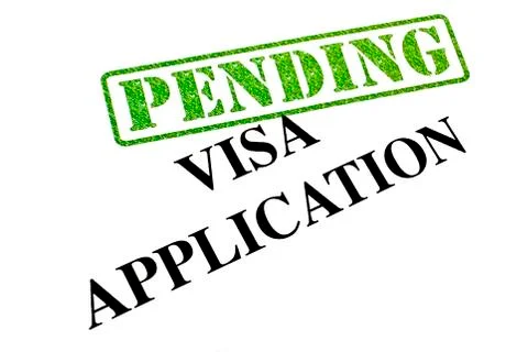Visa Application Pending Stock Photos