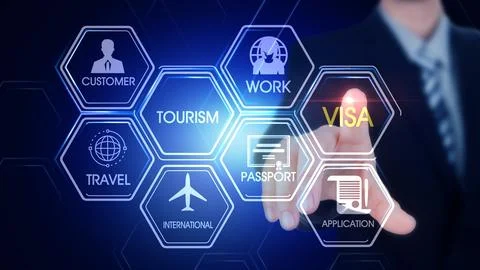 VISA Illustrazione stock