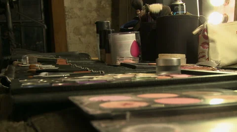 Visagist working during preparation for wedding Video stock 42586637