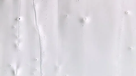 Viscous Flow 02 white Stock Footage 22796217